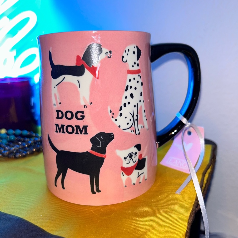 Pink Dog Mom Mug ☕️